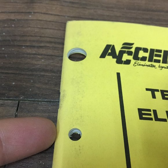 1978 Accel Eliminator Ignition Test Procedures Electronic Ignition Manual AP 318 - Picture 2 of 16